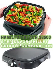 Hamilton Beach 38500 Step Savor Skillet/Griddle Combination Review