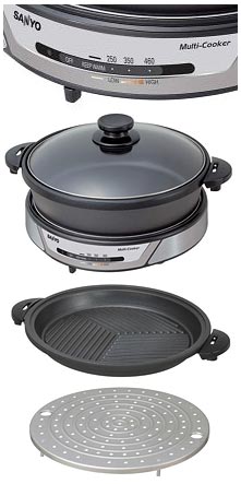 Sanyo HPS-MC3 3-in-1 Nonstick Electric Multi-Cooker Review