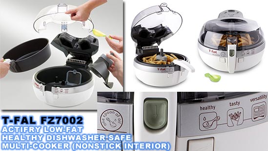 T-Fal FZ7002 ActiFry Low-Fat Healthy Dishwasher-Safe Multi-Cooker With Nonstick Interior Review