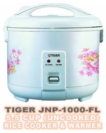 Tiger JNP-1000-FL 5.5-Cup (Uncooked) Rice Cooker And Warmer Review
