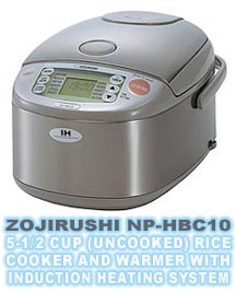 Zojirushi NP-HBC10 5-1/2 Cup (Uncooked) Rice Cooker And Warmer With Induction Heating System Review