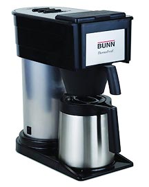 BUNN BT Velocity Brew 10-Cup Thermal Carafe Home Coffee Brewer Black Review